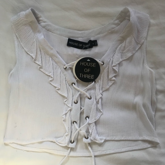 White crop top - Picture 1 of 3